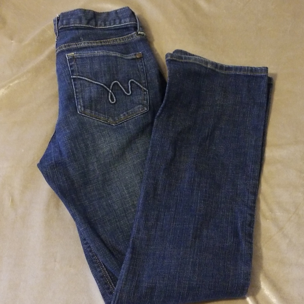 Mossimo Straight Leg Dark Wash Jeans